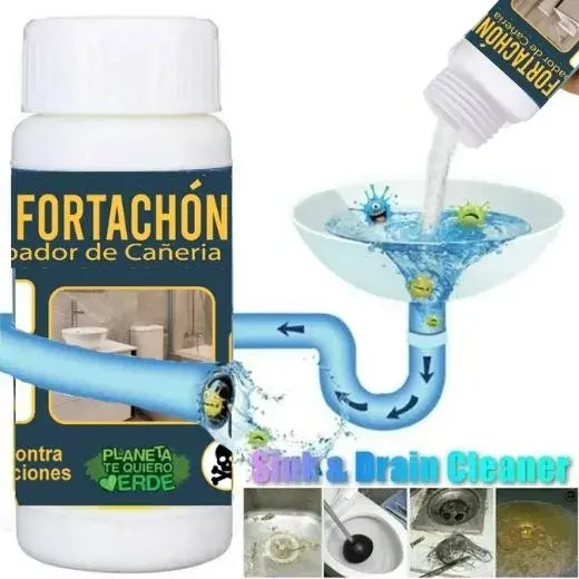 Don Fortachón® Agente Limpiador Y Destapador de Tuberías | 1 + 1 GRATIS 🎁