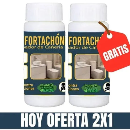 Don Fortachón® Agente Limpiador Y Destapador de Tuberías | 1 + 1 GRATIS 🎁
