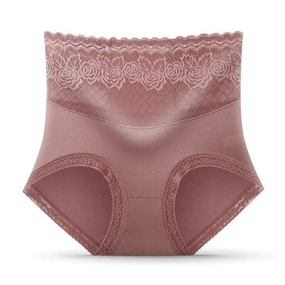 SET X4 ♥ Panty Encaje Control de Abdomen | Seda Ultracomoda