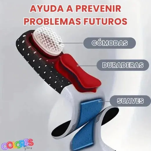 ComfortPlus® | Plantillas Ortopédicas con Tecnología de Amortiguación