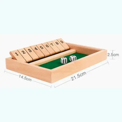 Shut the Box | Divertido juego de mesa para adultos y niños