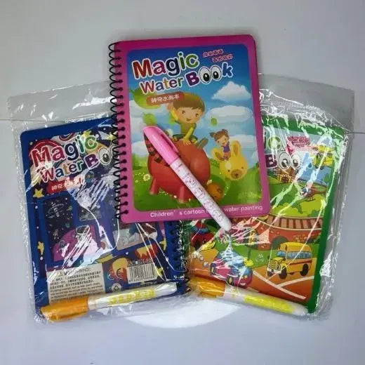 Kit Montessori | 3 Libros + 3 Marcadores de Agua 💦