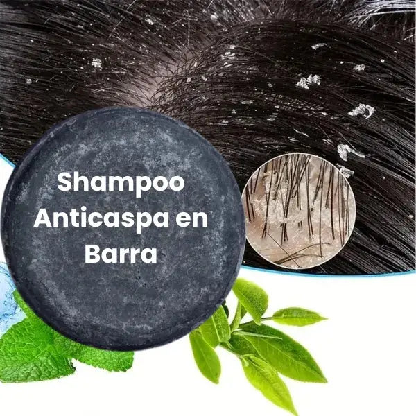 Shampoo Anticaspa en Barra | Elimina la caspa en menos de 20 días
