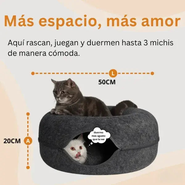 Michi Cueva | Rascador 3 en 1 para Gatos 😸