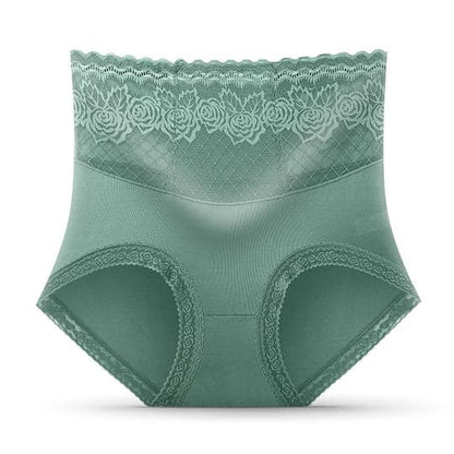 SET X4 ♥ Panty Encaje Control de Abdomen | Seda Ultracomoda