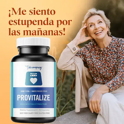 Provitalize™️ | Suplemento Probiótico Avanzado para Aliviar Síntomas de la Menopausia
