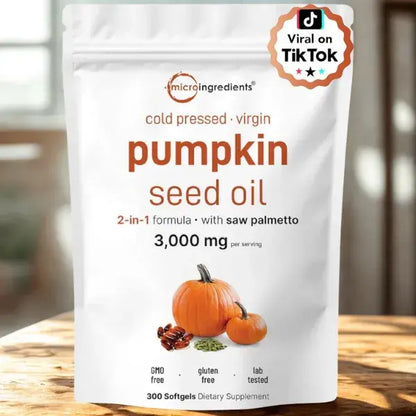 Capsulas Blandas de Aceite de Semillas de Calabaza