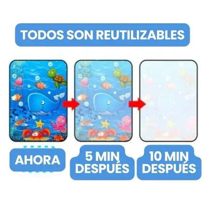 Kit Montessori | 3 Libros + 3 Marcadores de Agua 💦