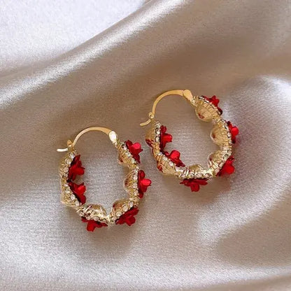 Joyería Europea | Aretes Rosas Classic 🌹