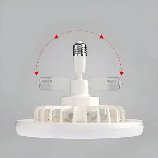 EN LIQUIDACION 85% DCTO 🚨 Bombillo Ventilador Luz led + Control remoto