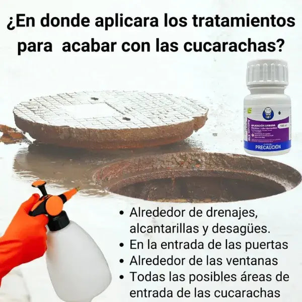 Astrum™️ | Insecticida Concentrado para Chinches de cama, Cucarachas, Moscas y Zancudos