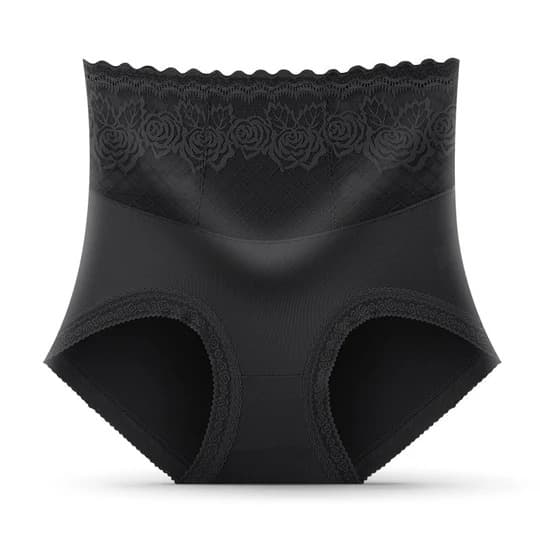 SET X4 ♥ Panty Encaje Control de Abdomen | Seda Ultracomoda