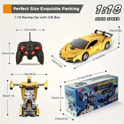 Preventa Navideña 🔥 Carro Transformer a Control Remoto