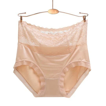 SET X4 ♥ Panty Encaje Control de Abdomen | Seda Ultracomoda