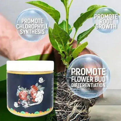 Abono Orgánico de Harina de Huesos - Favorece el Crecimiento de Flores y Frutos - 1 + 1 GRATIS