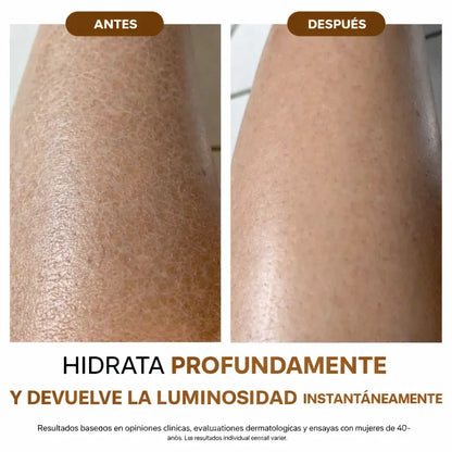 Aceite corporal reafirmante LUMA® Redescubre tu confianza con una piel más firme, suave y radiante.