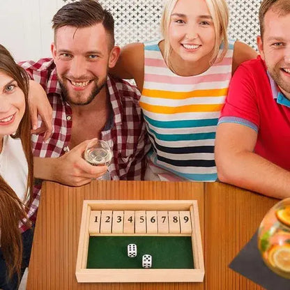 Shut the Box | Divertido juego de mesa para adultos y niños