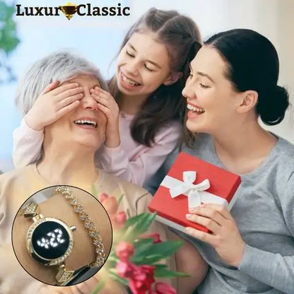 Reloj Luxur Led + Pulsera 🎁 Preventa Mes de las Madres -40% dcto