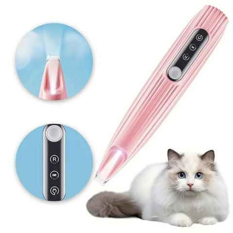 Recortadora de patas para mascotas recargable, con pantalla y luz led. 🐾