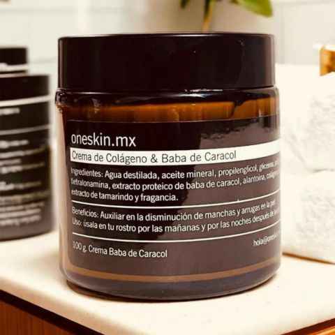 Crema Facial de Colágeno & Baba de caracol | 100g. Producto Unisex