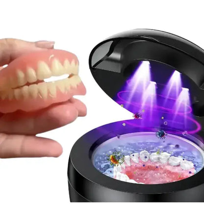 Cápsula ultrasónica UV para dentaduras postizas