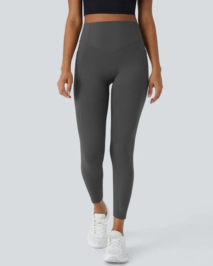 Leggings moldeadores de cintura alta, control de abdomen y realce de glúteos