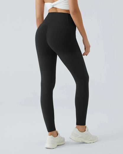 Leggings moldeadores de cintura alta, control de abdomen y realce de glúteos