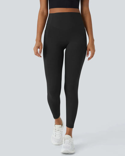 Leggings moldeadores de cintura alta, control de abdomen y realce de glúteos